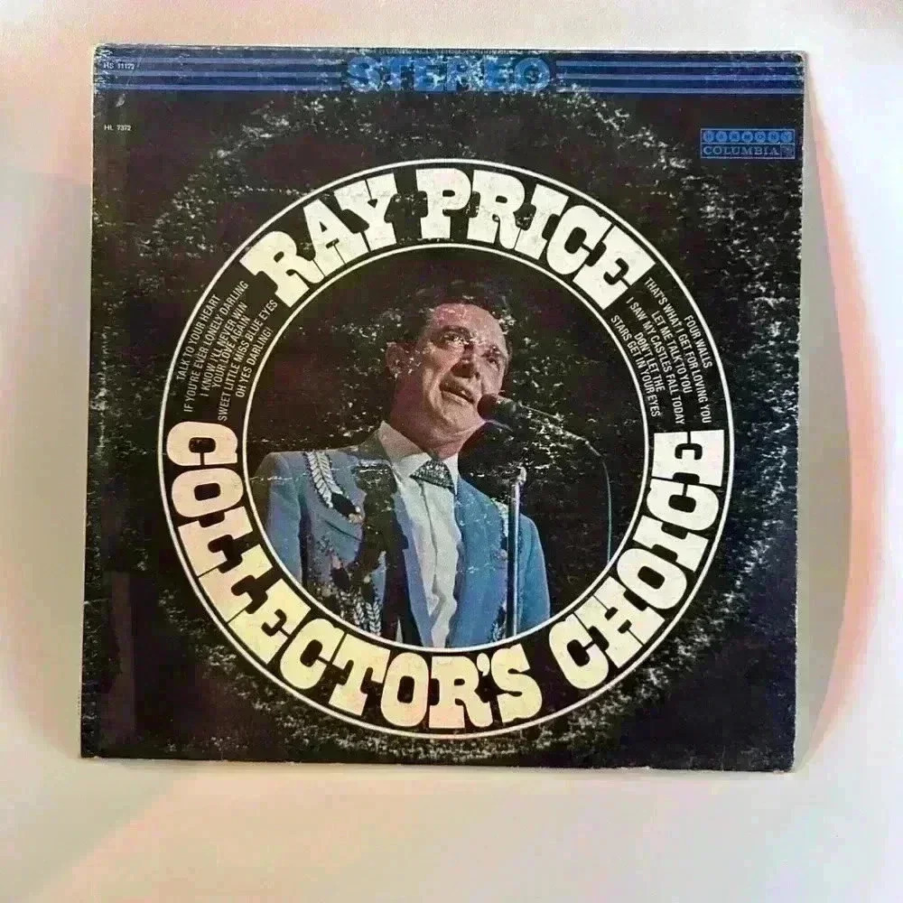 Ray Price Columbia Vinyl Record Collector's Choice